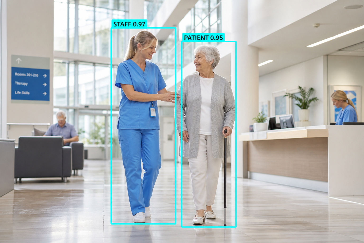 Proactive healthcare safety monitoring